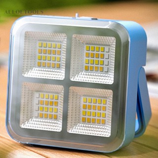 Ipx4 ไฟฉุกเฉิน กันน้ํา พร้อมแม่เหล็ก พลังงานแสงอาทิตย์ Type-c ไฟ LED 4 โหมด ฟังก์ชั่นพาวเวอร์แบงค์ ไฟซ่อมทํางาน [alloetools.th]
