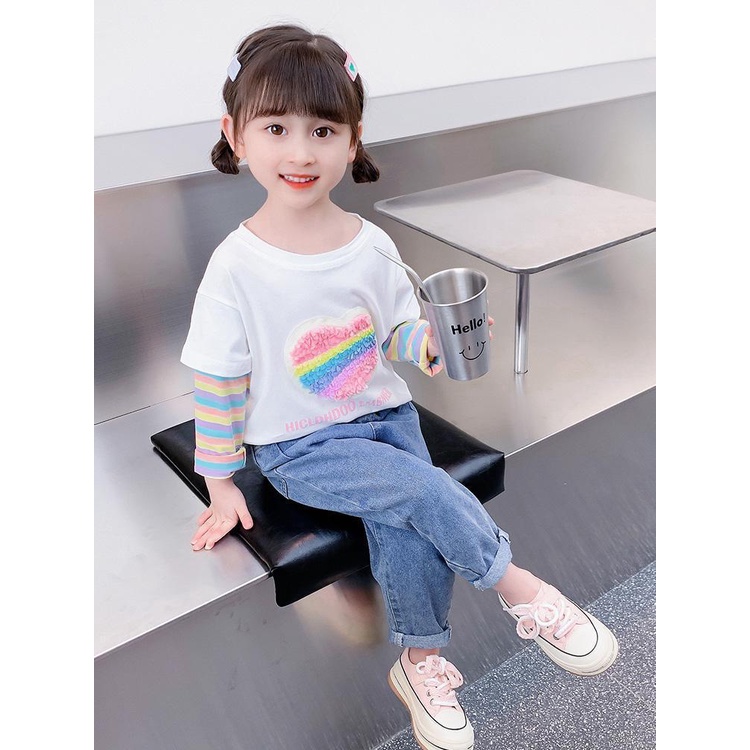 girls-long-sleeved-spring-and-autumn-new-girls-foreign-cotton-blouse-childrens-wear-boys-bottomed-t-shirt-3