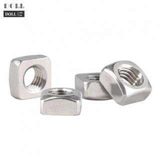 ⭐NEW ⭐Durable M6 Stainless Steel Square Nuts Pack of 20 for Reliable Performance