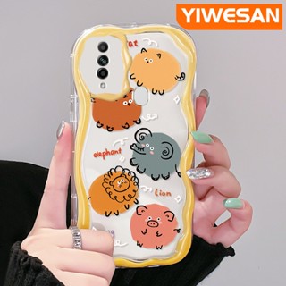 เคสโทรศัพท์มือถือ ซิลิโคนใส กันกระแทก ลายการ์ตูนสวนสัตว์น่ารัก สีสันสดใส สําหรับ OPPO A31 2020 A8