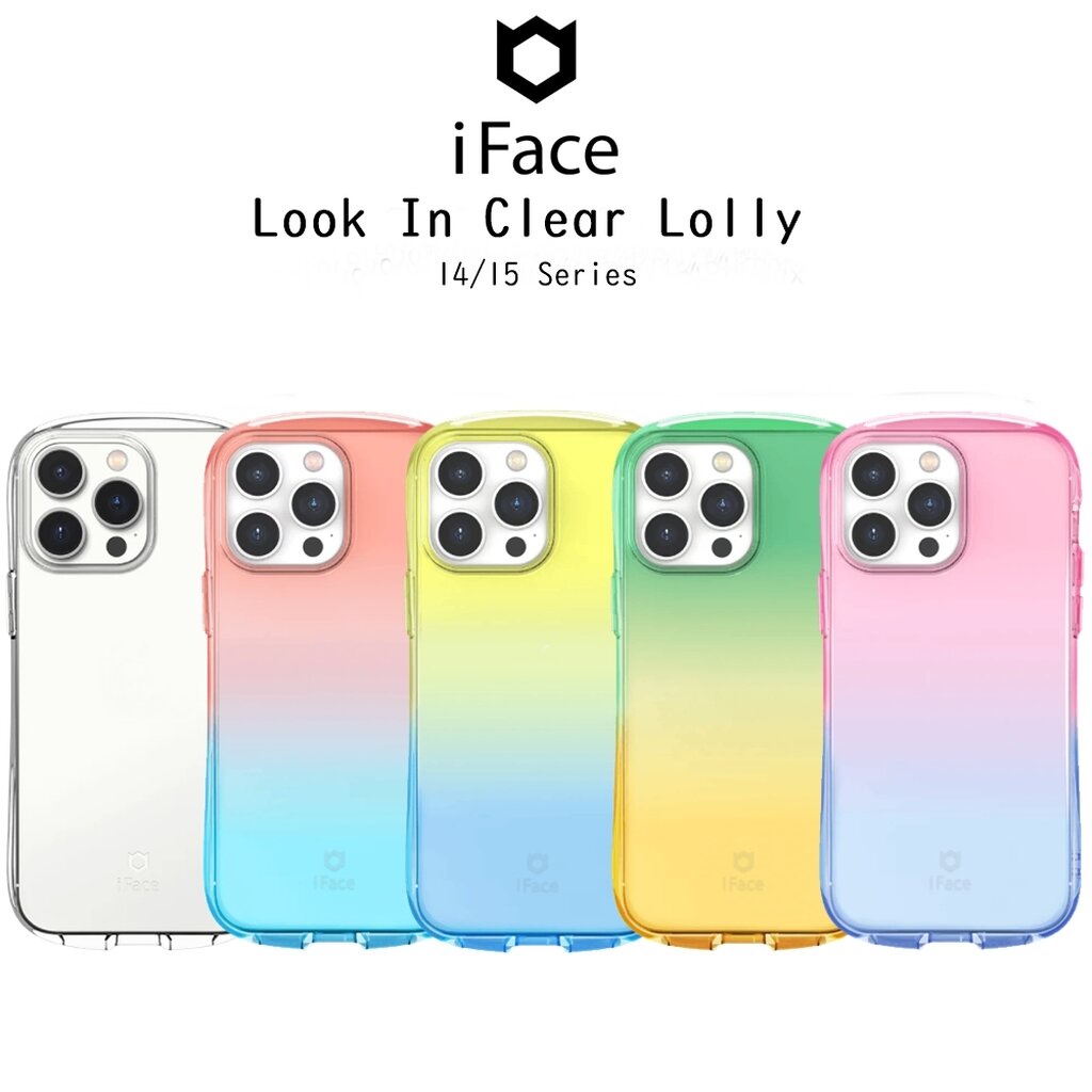 iface-look-in-clear-lolly-เคสกันกระแทกเกรดพรีเมี่ยมจากเกาหลี-เคสสำหรับ-iphone14-15series-ของแท้100