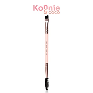 Cute Press Rose Gold Edition Duo Brow Brush คิวท์เพรส แปรงสำหรับเขียนคิ้วแบบแท่งเดียวจบ.