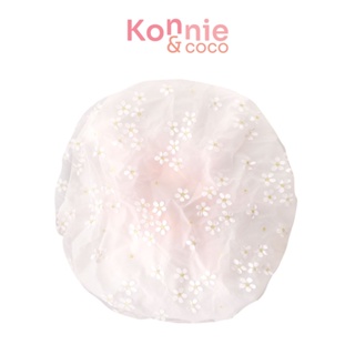 Konvy Shower Cap หมวกอาบน้ำ สีชมพู ดีไซน์สุดน่ารัก ผลิตจากวัสดุคุณภาพดี น้ำหนักเบา สวมใส่สบาย.