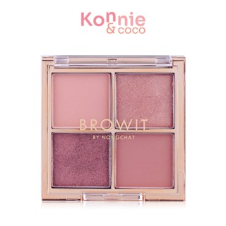 Browit Pink Glow Eyeshadow Palette.