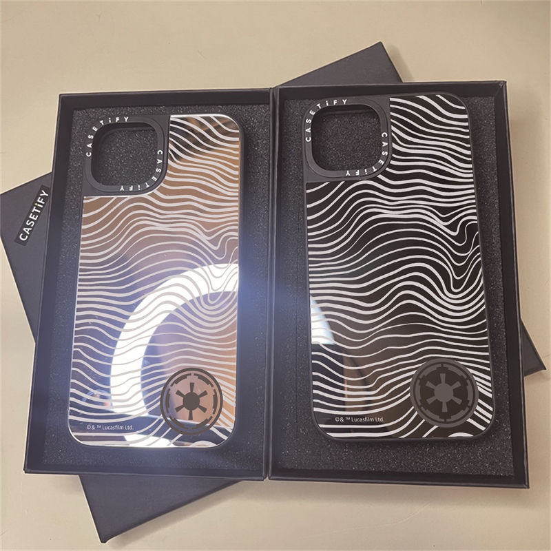 Casetify X Beskar Ingot Limited Edition เคสโทรศัพท์มือถือแบบแข็ง ผิว