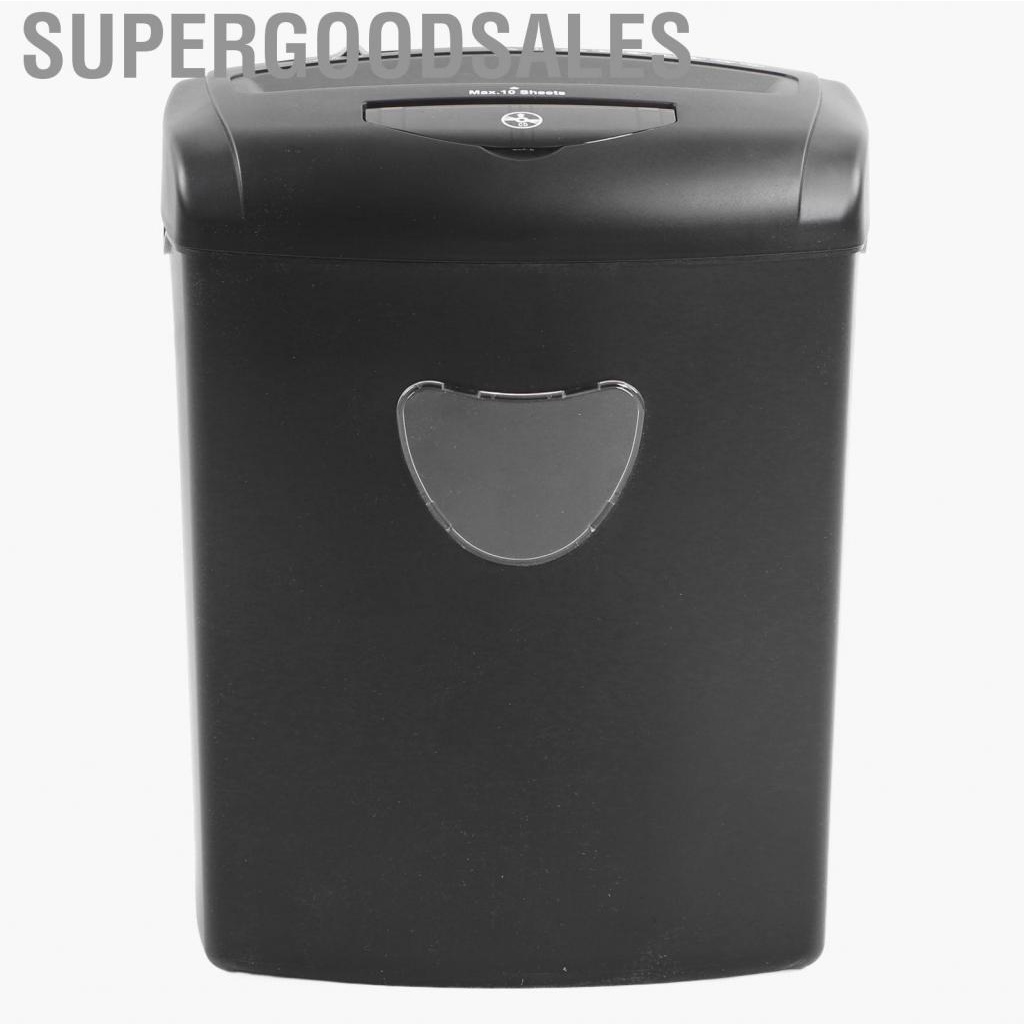 Supergoodsales Paper Shredder With 21L Trash Can Automatic Silent 10