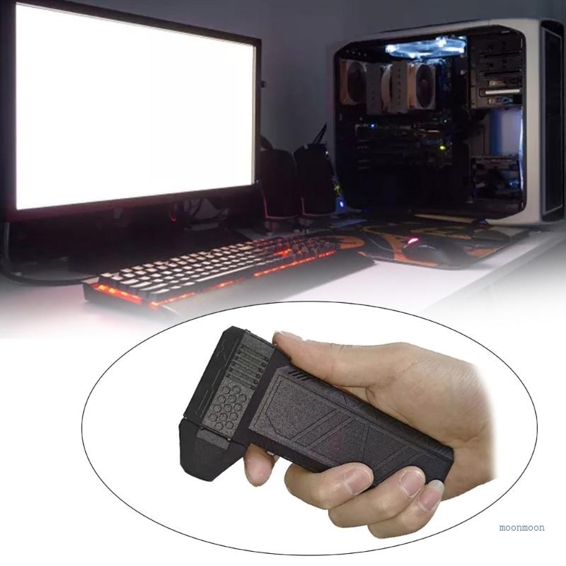 Moom พัดลมมือถือ ขนาดเล็ก แบบพกพา ใช้แบตเตอรี่ได้นาน | Shopee Thailand