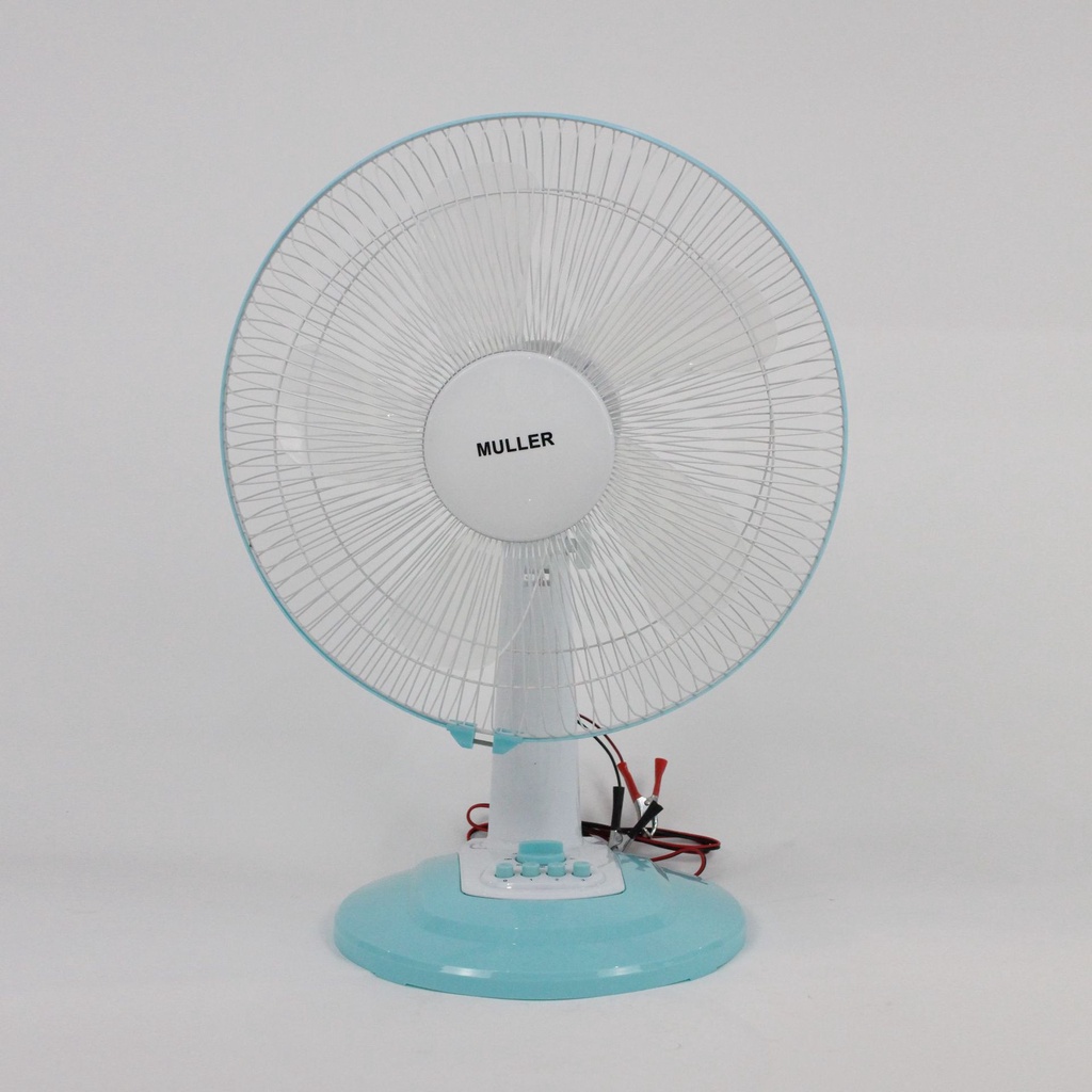 พัดลมคีบแบตเตอรี่12v แบบตั้งโต๊ะ Dc table fan รุ่น16นิ้ว พร้อมส่งในไทย ...