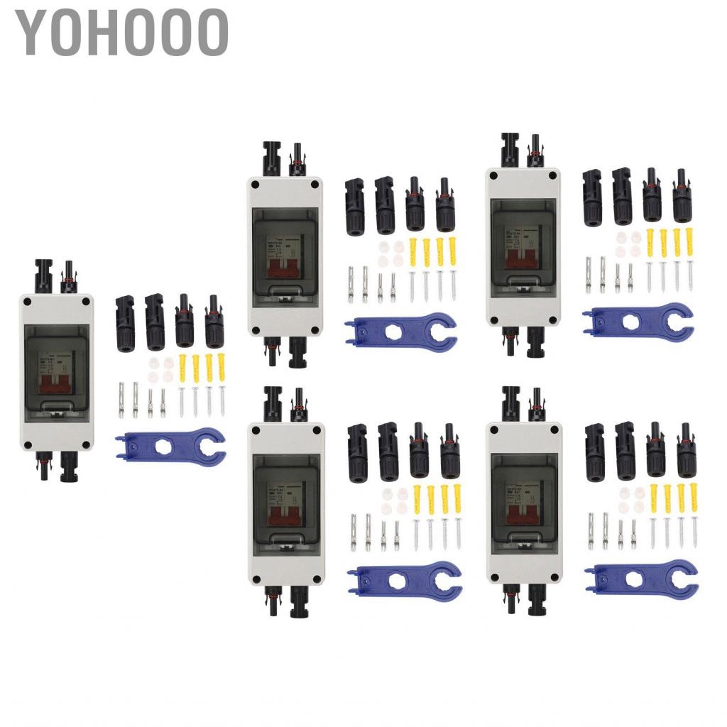 Solar Breaker DC500V Solar Disconnect Switch IP65 Waterproof - 2P MCB Solar Breaker DC500V Solar Disconnect Switch IP65 Waterproof - 2P MCB