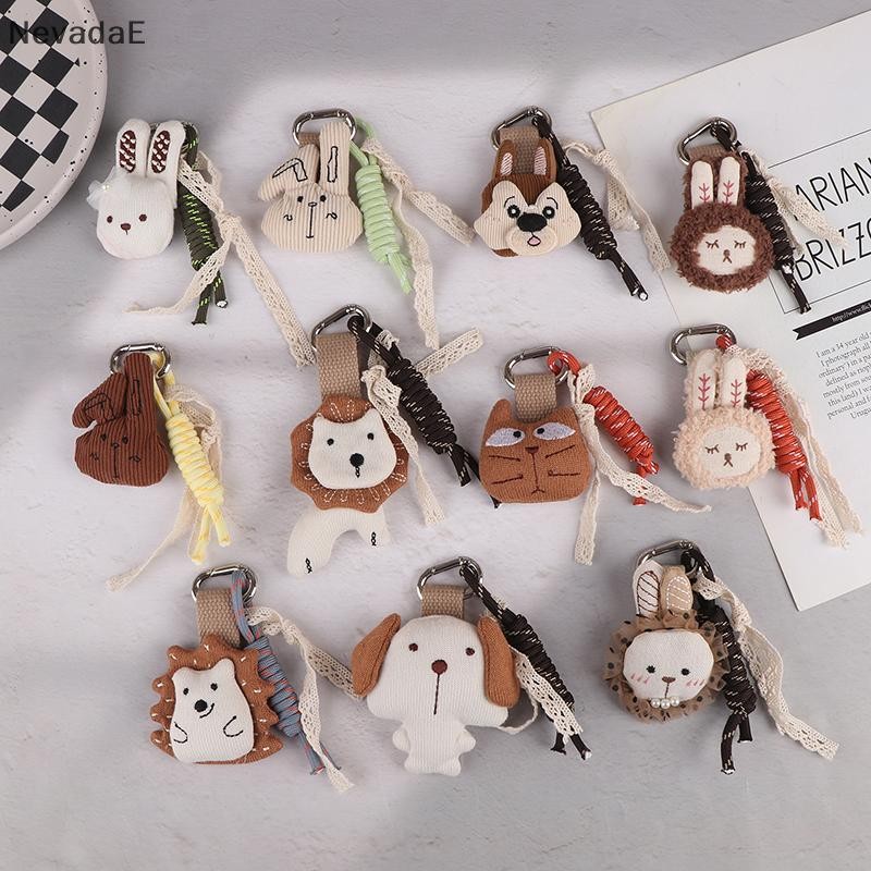 Nd Kawaii ผ้าสัตว์เล็ก Series Keyrings เกาหลี Ins สไตล์ Key Chains ...