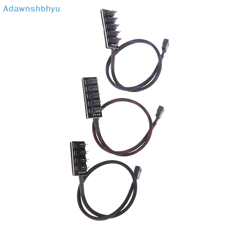 adhyu-สายเคเบิลอะแดปเตอร์แยกพัดลมระบายความร้อน-cpu-1-เป็น-4-pins-tx4-pwm