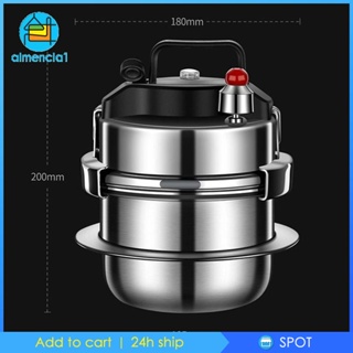 [Almencla1] หม้อแรงดันทําอาหาร ขนาดเล็ก 1.6 ลิตร สําหรับทําอาหารทุกประเภท