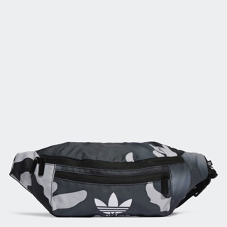 adidas ไลฟ์สไตล์ กระเป๋าคาดเอวลายพราง Unisex สีดำ IB9212