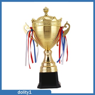 [Dolity1] ถ้วยรางวัลโลหะ สีทอง สําหรับเล่นกีฬา
