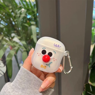 เคสหูฟังบลูทูธ ลายตัวตลกน่ารัก สําหรับ Airpods Pro Apple 3 5 Generation