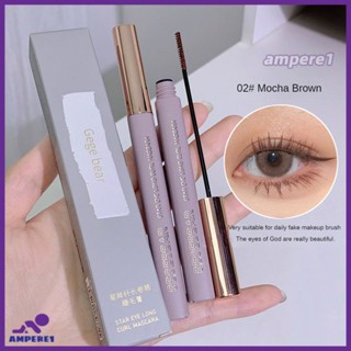 Gege Bear Star Eye Slender Long Curly Mascara Natural Curl Without Smudge Waterproof Fine Brush Head Eyelash Primer -AME1 -AME1