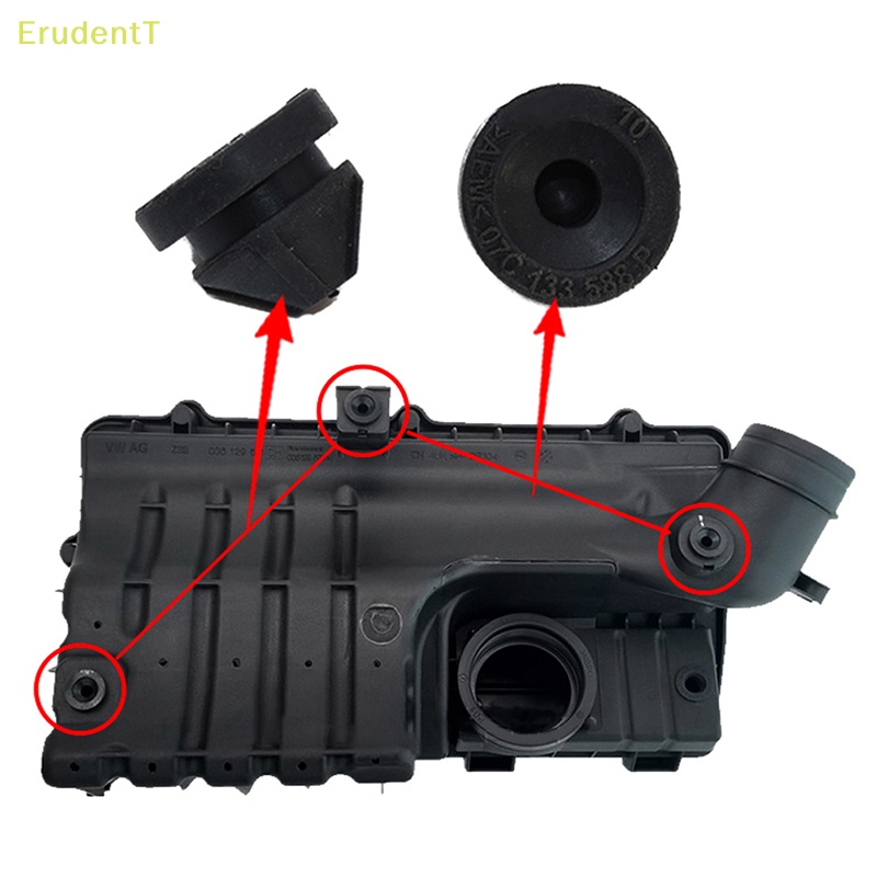 erudentt-แผ่นยางกรองอากาศเครื่องยนต์-สําหรับ-golf-mk6-mk7-2-ชิ้น-ใหม่