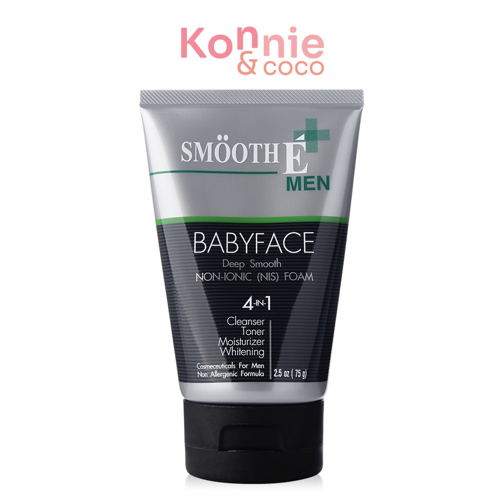 smooth-e-for-men-babyface-foam-75ml