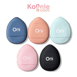 Oni Mini Soft Finger Puff โอนิ พัฟแต่งหน้าไซส์มินิ ขนาดเหมาะกับปลายนิ้ว.