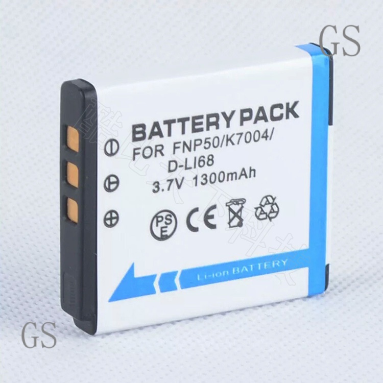 GS Compatible with Pentax DLI68 Digital Camera Lithium Battery Digital