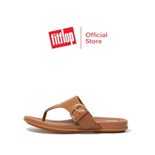 FITFLOP GRACIE รองเท้าแตะแบบหูหนีบผู้หญิง รุ่น DE6-592 สี Light Tan