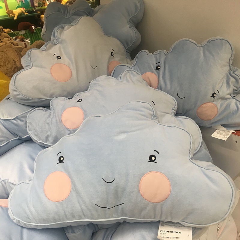 [Tik Tok ขายดี] IKEA หมอนตุ๊กตา รูปเมฆฟีโรโมน อเนกประสงค์ ของเล่นสําหรับเด็ก Shopee Thailand