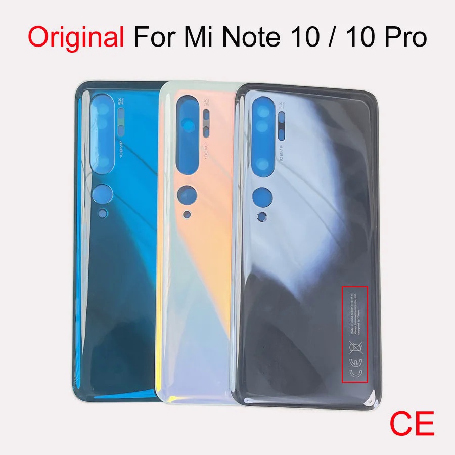 Vitre Arrière Cache Batterie Pour Xiaomi Mi Note 10 / Note 10 Pro (4G) - Neuf, Multicolore