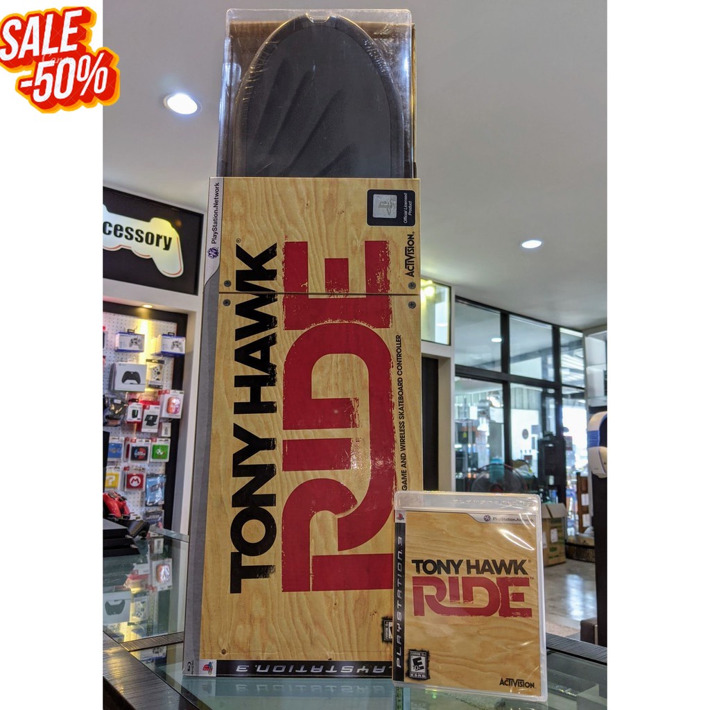(ภาษาอังกฤษ) มือ1 Tony Hawk Ride Skateboard Bundle แผ่นเกมPS3 แผ่นPS3 ...