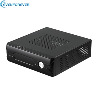 Ev Mini-ITX HTPC เคสหน้าจอคอมพิวเตอร์ ควบคุมเซิร์ฟเวอร์ สําหรับคอมพิวเตอร์