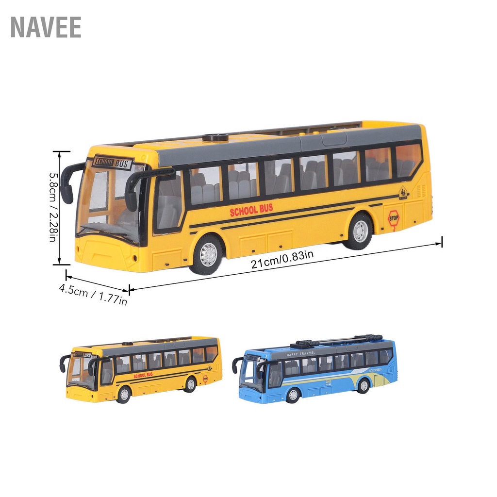 navee-รถบัสควบคุมระยะไกลจำลองสูงทุกทิศทางขับรถโรงเรียน-rc-แบบชาร์จไฟได้สำหรับเด็ก