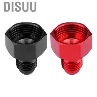 Disuu Fuel Oil Fitting Adapter  Aluminum Alloy Female AN10 to AN6 Male Flare Reducer Line Hose