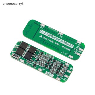 Chee แผ่นบอร์ดโมดูลชาร์จลิเธียม PCB BMS 12V 12.6V 18650 สําหรับมอเตอร์สว่าน 12.6V Lipo Cell EN