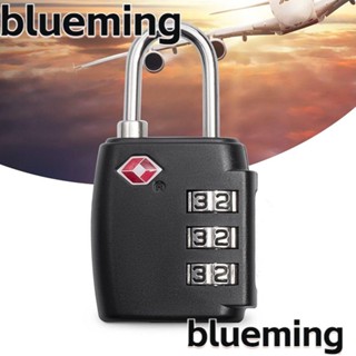 Blueming2 อุปกรณ์ล็อคกระเป๋าเดินทาง แบบใส่รหัสผ่าน 3 หลัก กันขโมย ทนทาน
