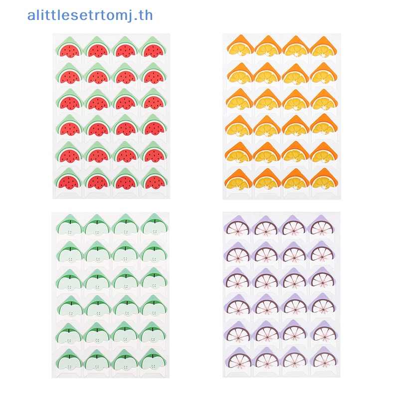 alittlese-สติกเกอร์กระดาษ-ลายการ์ตูนผลไม้น่ารัก-สําหรับตกแต่งสมุดอัลบั้มรูป-diy-24-ชิ้น-ต่อแผ่น