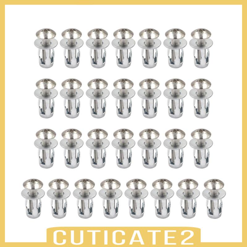 cuticate2-น็อตหมุดกลีบดอกไม้-สําหรับยึดผ้าม่าน-ตู้เสื้อผ้า-30-ชิ้น