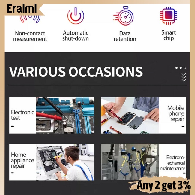 eralml-เครื่องมัลติมิเตอร์ดิจิทัล-หน้าจอ-lcd-แบบพกพา-ความแม่นยําสูง-ac-dc-โวลต์แอมป์โอห์ม