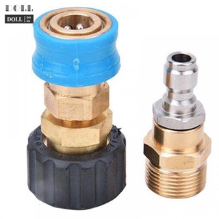 ⭐NEW ⭐Durable M22F M22M Quick Release Pressure Washer Adapter Long lasting Performance