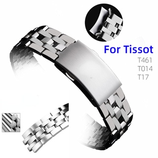 สายนาฬิกาข้อมือสเตนเลสสตีล สําหรับ Tissot PRC200 T461 T014 T17 19 มม. 20 มม.