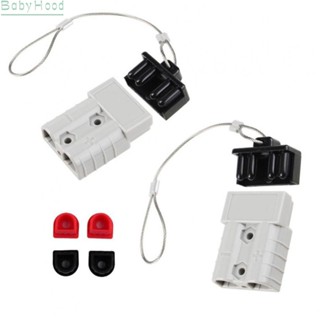 【Big Discounts】2X50A For ANDERSON Plug Forklift Power Connector+Dust Cap+Fixed Wire Plug#BBHOOD