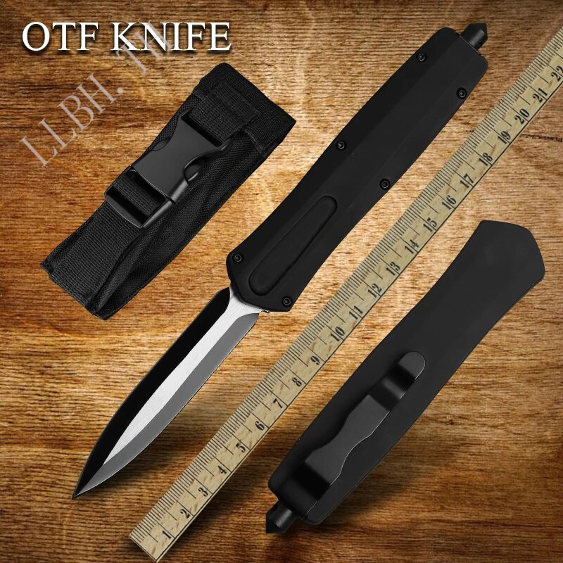 D2 Steel Knife Otf Tactical Defense Knife Camping Survival Knife Mt