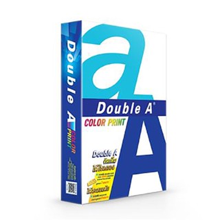 DOUBLE A กระดาษถ่ายเอกสาร A4 90 แกรม 500แผ่น (1 แพ็ค)