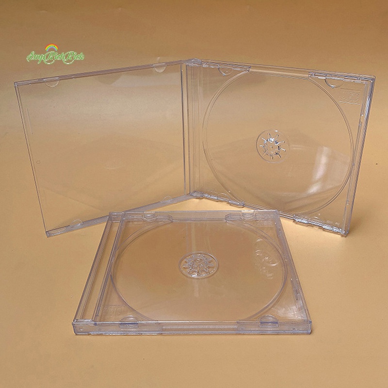 erck-gt-กล่องพลาสติกใส-แบบหนา-สําหรับใส่แผ่น-cd-dvd-จํานวน-1-ชิ้น