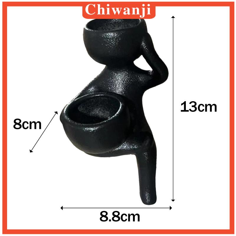 chiwanji-แจกันกระถางต้นไม้เซรามิค-สําหรับตกแต่งโต๊ะ-ห้องนอน-เรือนกระจก-สวน