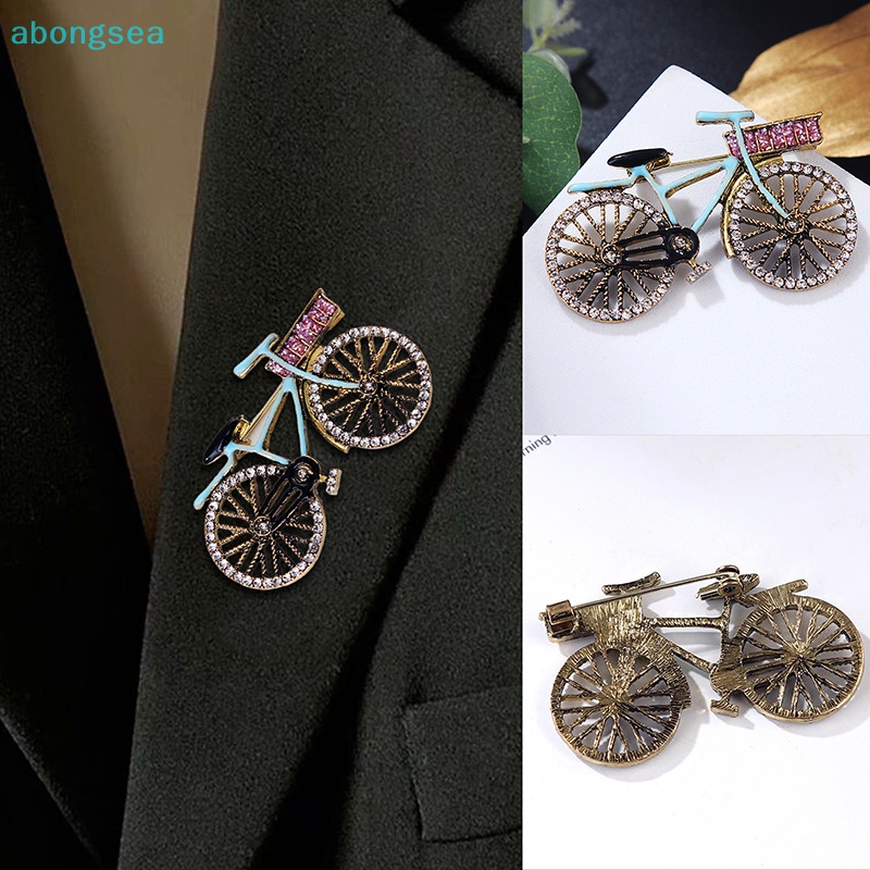 abongsea-เข็มกลัด-รูปจักรยาน-ขนาดเล็ก-สไตล์เรโทร-เครื่องประดับแฟชั่น-สําหรับผู้หญิง