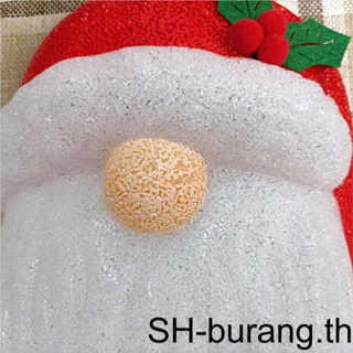 【Buran】ฝาครอบโคมไฟ รูปซานตาคลอส สําหรับตกแต่งบ้าน เทศกาลคริสต์มาส