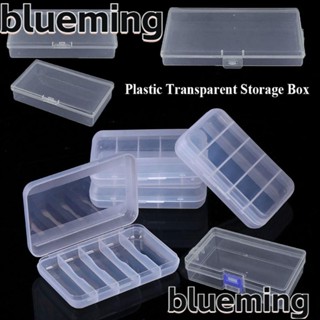 Blueming2 กล่องพลาสติกใส ทรงสี่เหลี่ยม สําหรับเก็บเครื่องประดับ ลูกปัด