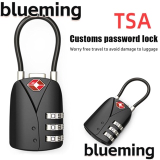 Blueming2 อุปกรณ์ล็อคกระเป๋าเดินทาง แบบใส่รหัสผ่าน TSA กันขโมย