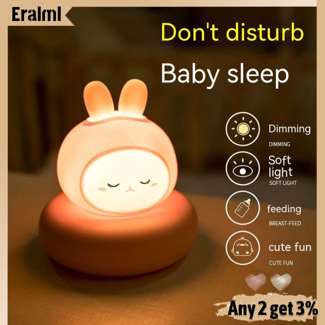 eralml-โคมไฟซิลิโคน-led-รูปการ์ตูนคริสต์มาส-3w-ชาร์จ-usb-สําหรับห้องนอน-ข้างเตียง-ของขวัญคริสต์มาส-เด็กผู้หญิง-ผู้ชาย