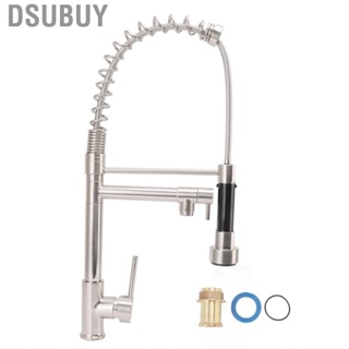 Dsubuy Bathroom Water Tap  Wide Application Flowing Control Kitchen Faucet with Pull Down Sprayer for Toilet