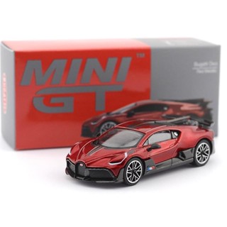 ▪️Bugatti Divo Red Metallic #503 Scale 1:64 ยี่ห้อ Minigt